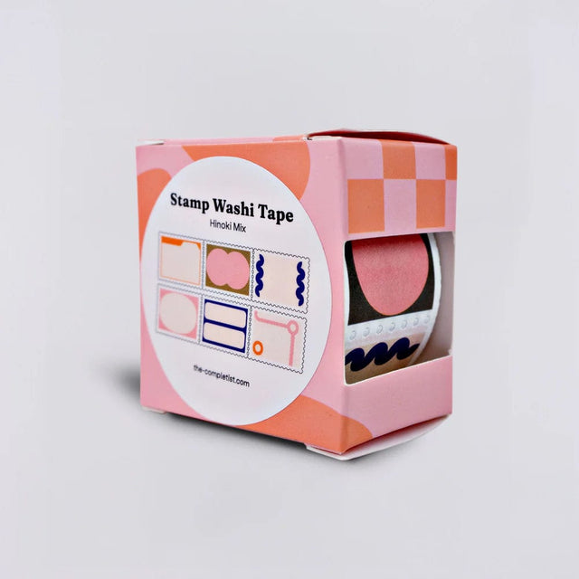 The Completist Washi Tape Washi Tape Stamp Hinoki