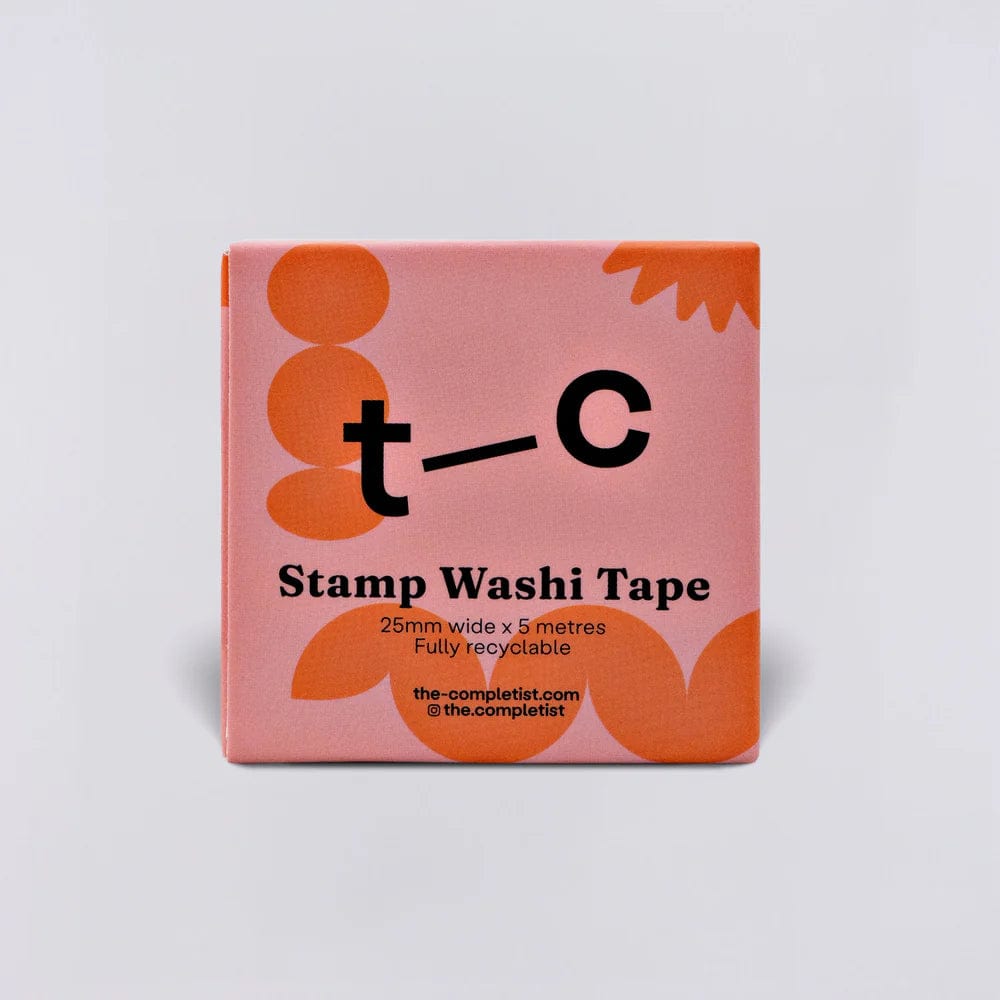 The Completist Washi Tape Washi Tape Stamp Hinoki