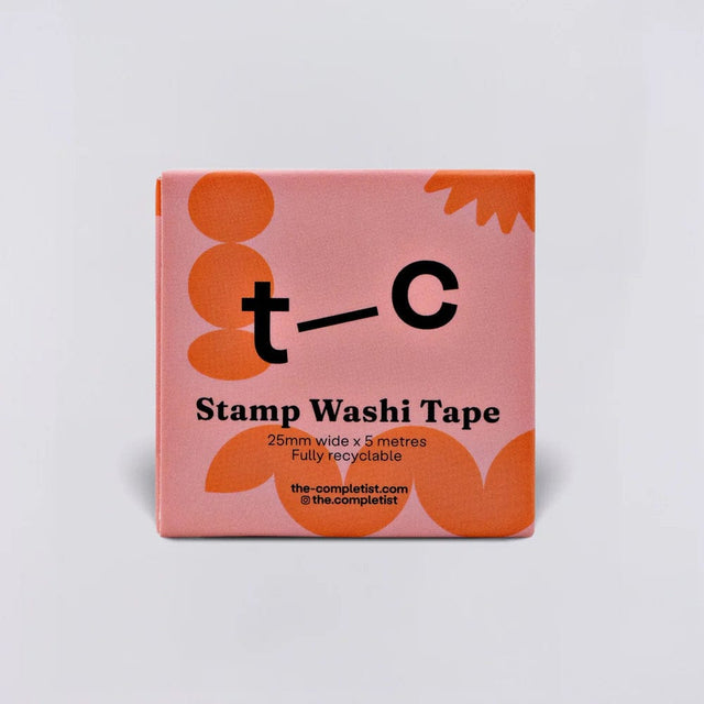 The Completist Washi Tape Washi Tape Stamp Hinoki