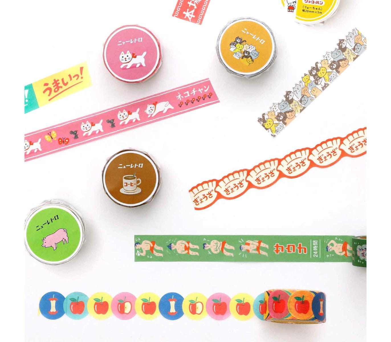 Hightide Washi Tape Washi Tape White Apple