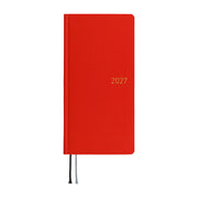 Hobonichi Weeks 2027 MEGA - Colors Poppy Red
