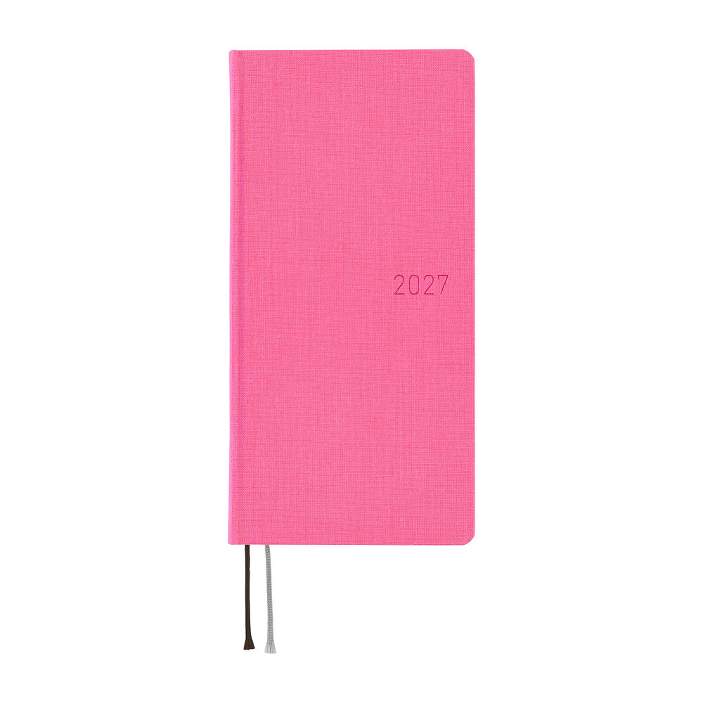 Hobonichi Weeks 2027 MEGA - Colors Pink Sapphire