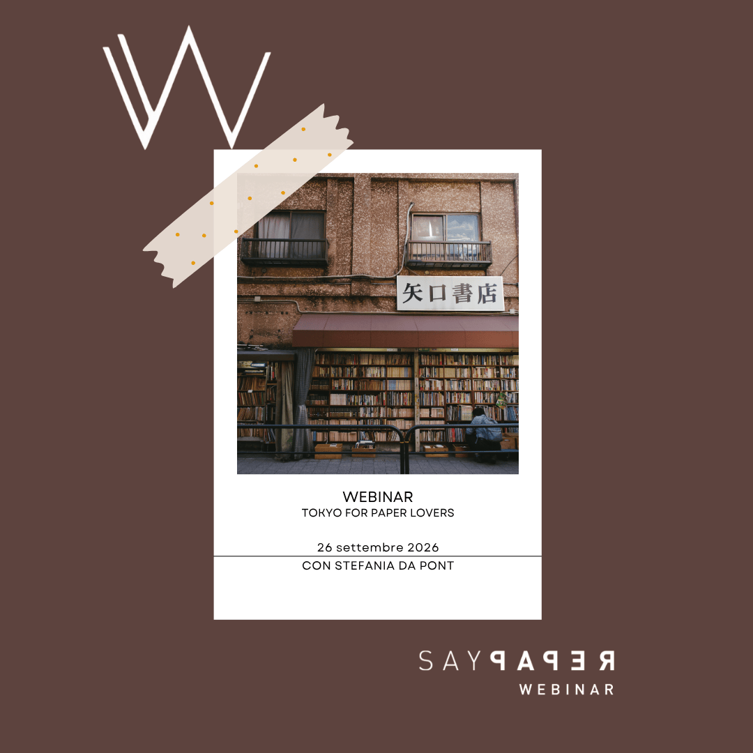 SayPaper Workshop Webinar Tokyo for Paper Lovers