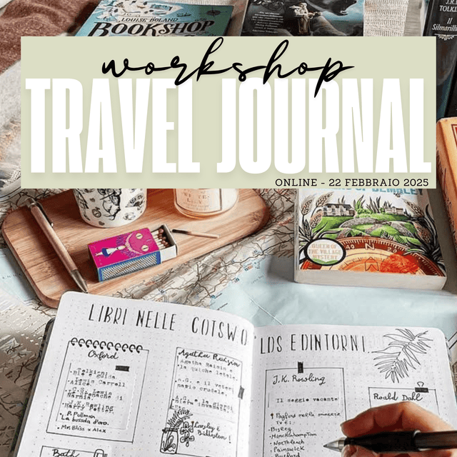 SayPaper Workshop Workshop Travel Journal  - 22 febbraio 2025 - seconda edizione