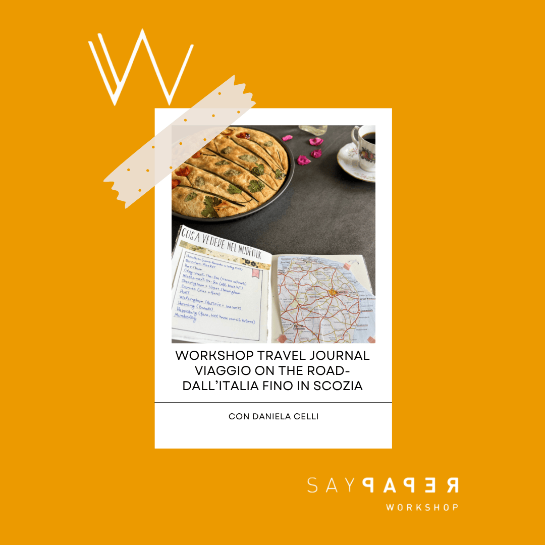 SayPaper Workshop Workshop Travel Journal: dall' Italia fino in Scozia - 5 SETTEMBRE