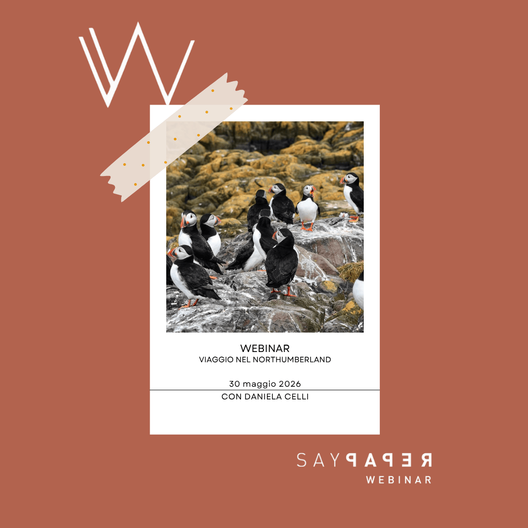 SayPaper Workshop Workshop Travel Journal - Viaggio nel Northumberland - 30 maggio