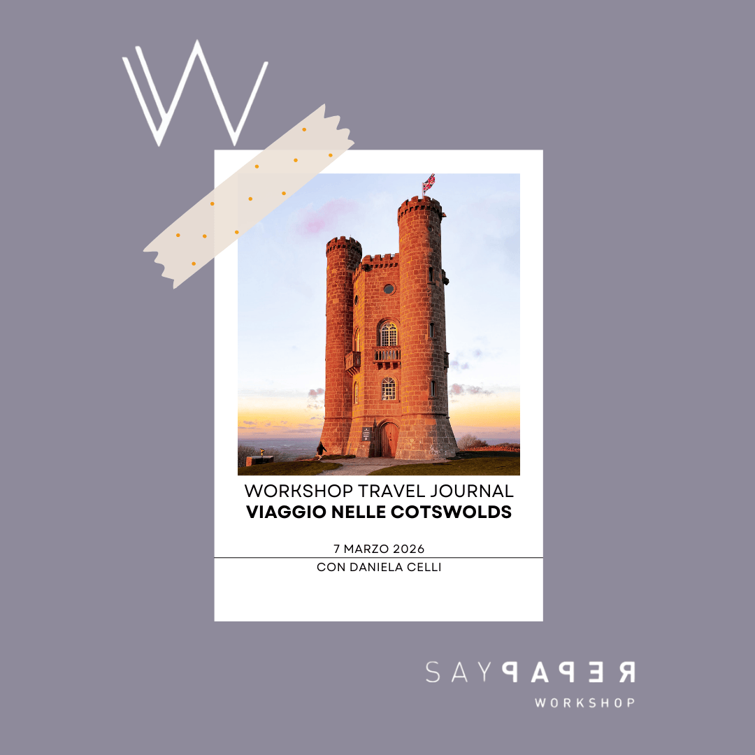 SayPaper Workshop Workshop Travel Journal - Viaggio nelle Cotswolds - 7 marzo