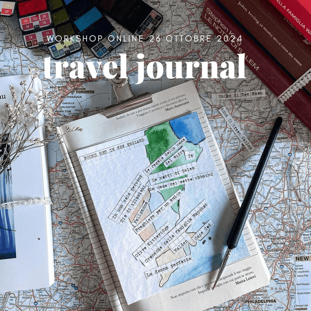 SayPaper Workshop Workshop Travel - Viaggio letterario nel New England - 26 ottobre 2024