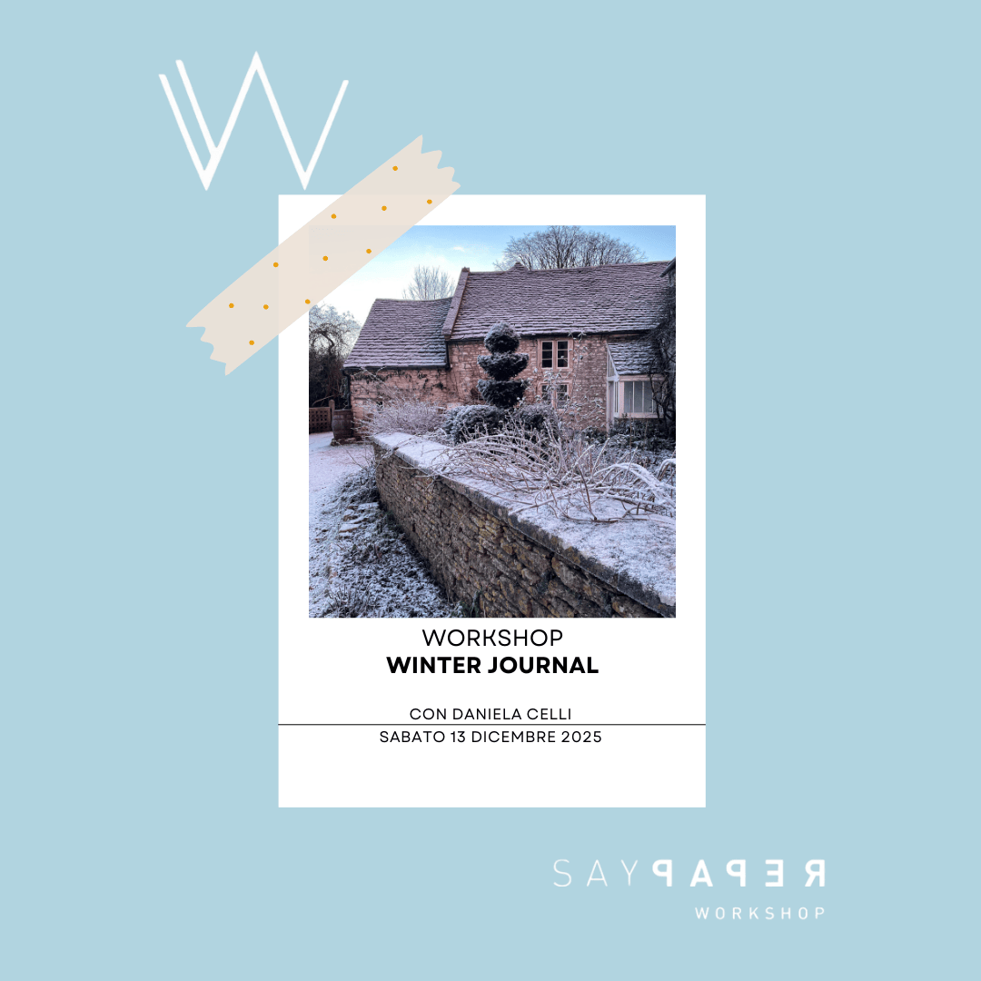 SayPaper Workshop Workshop Winter Journal - 13 dicembre