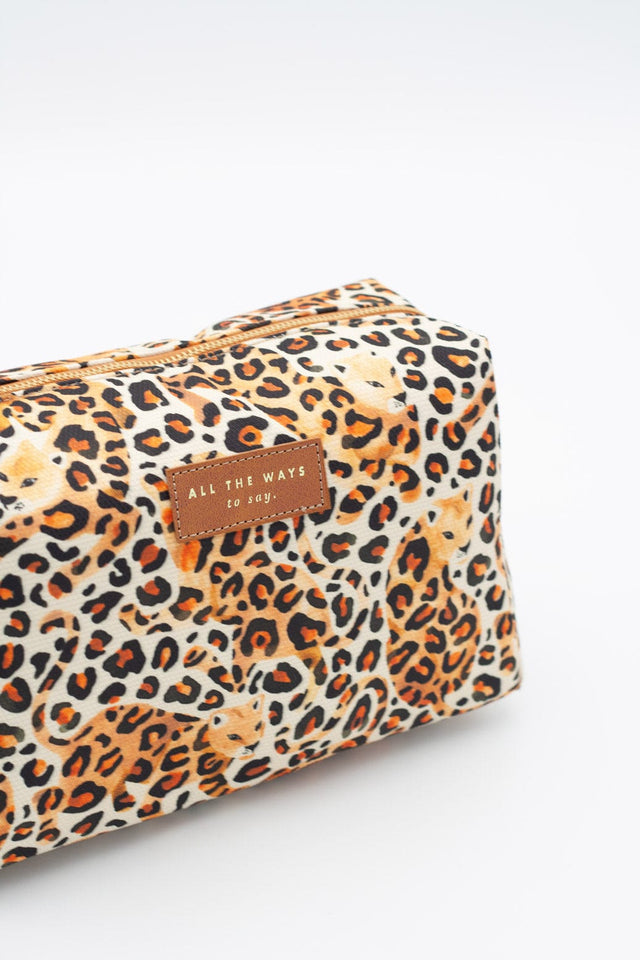 All The Way To Say Accessori Beauty Leopard