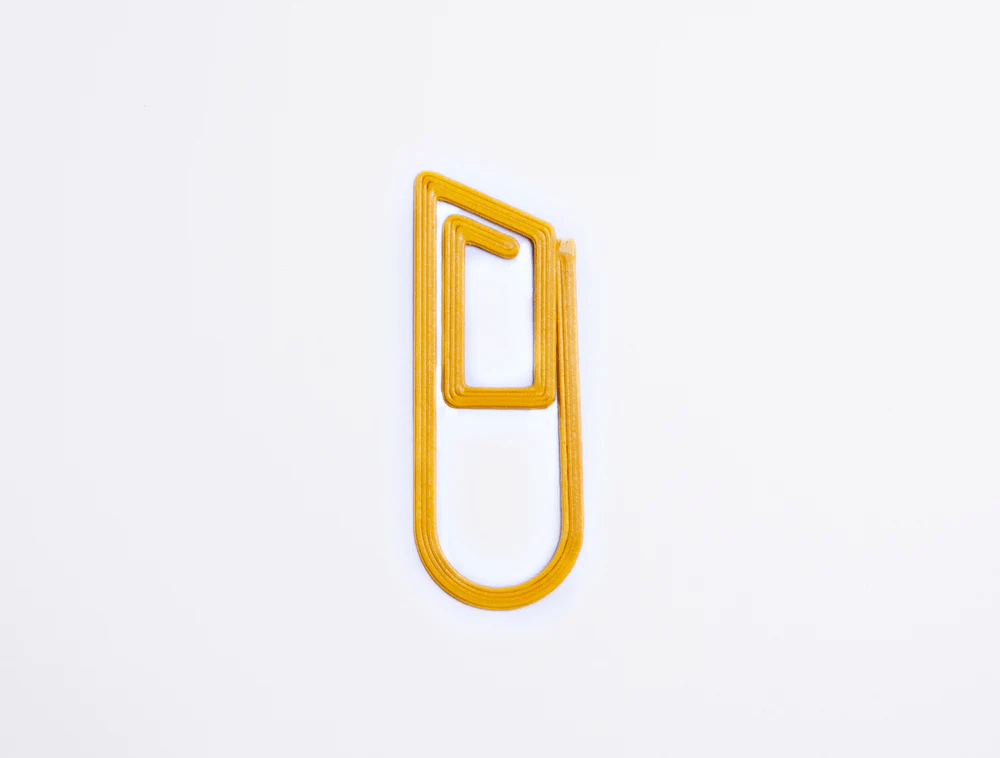 The Completist Accessori Ocra Bookmark Modern