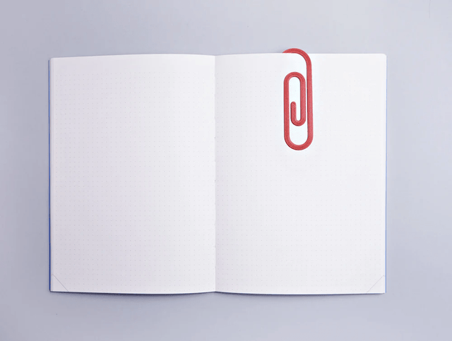 The Completist Accessori Bookmark Paperclip