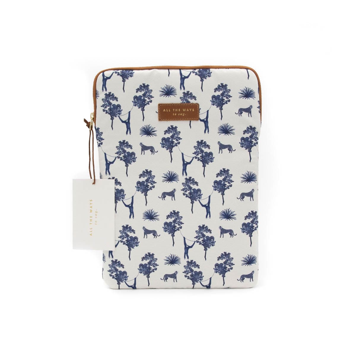 All The Way To Say Accessori Custodia Pc Blue Jungle