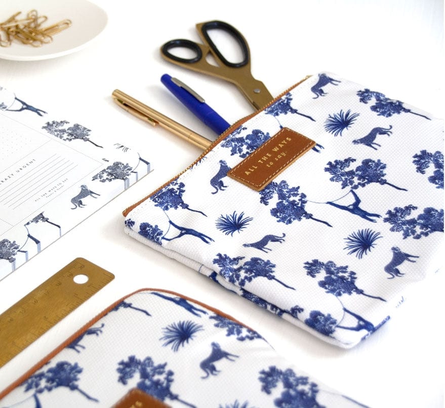 All The Way To Say Accessori Custodia Pc Blue Jungle