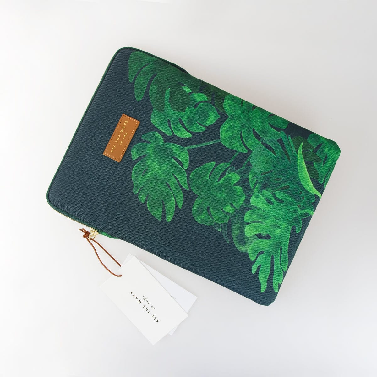All The Way To Say Accessori Custodia Pc Monstera