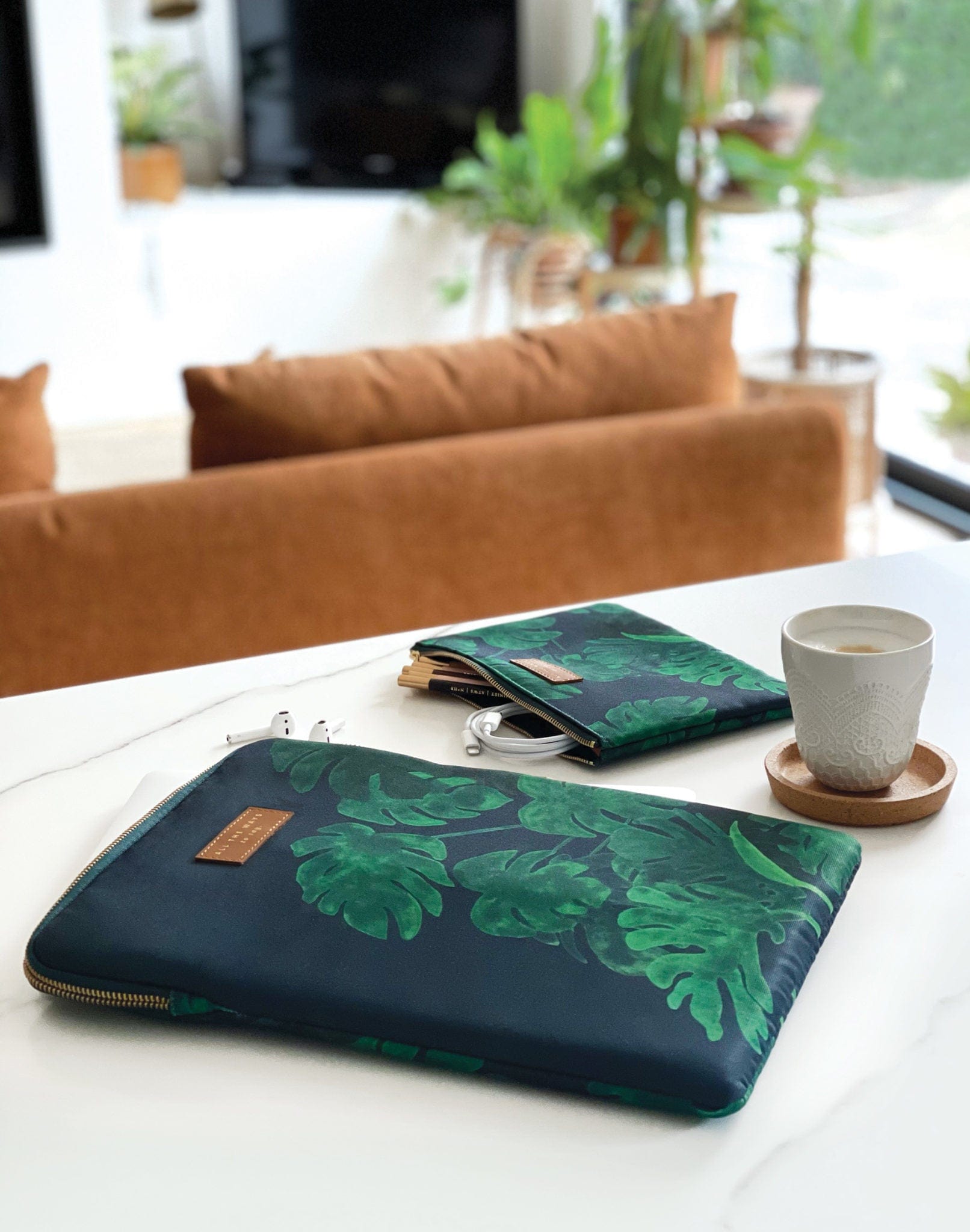 All The Way To Say Accessori Custodia Pc Monstera
