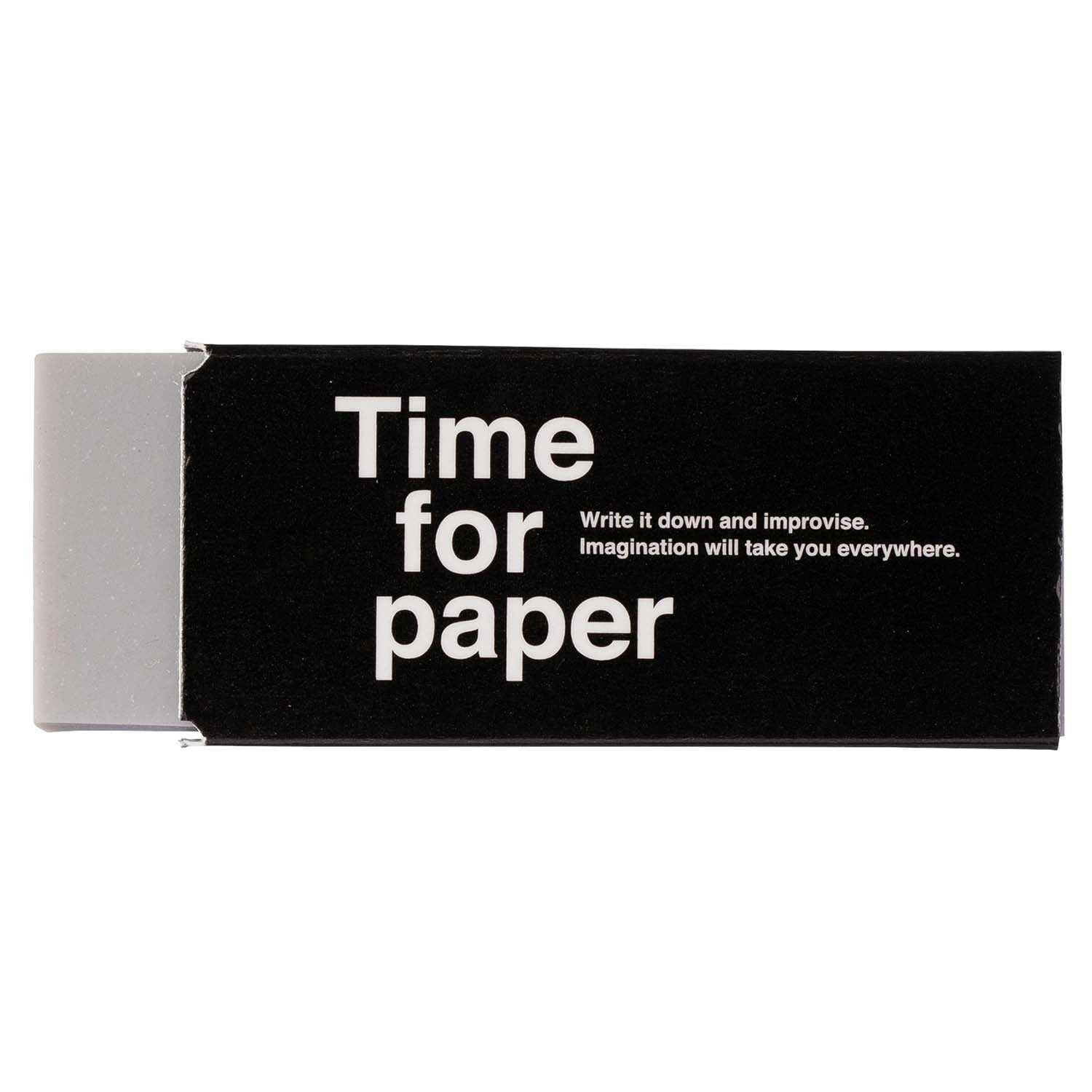 Mark's Tokyo Accessori Black Gomma Time for Paper