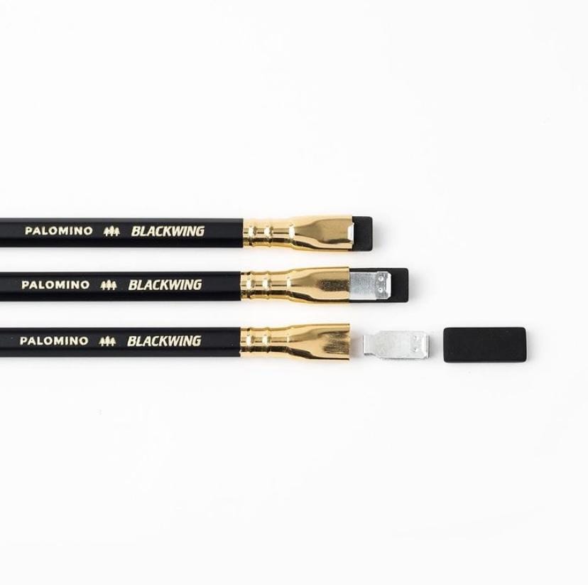 Blackwing Accessori Gomme per Matita Blackwing - Black