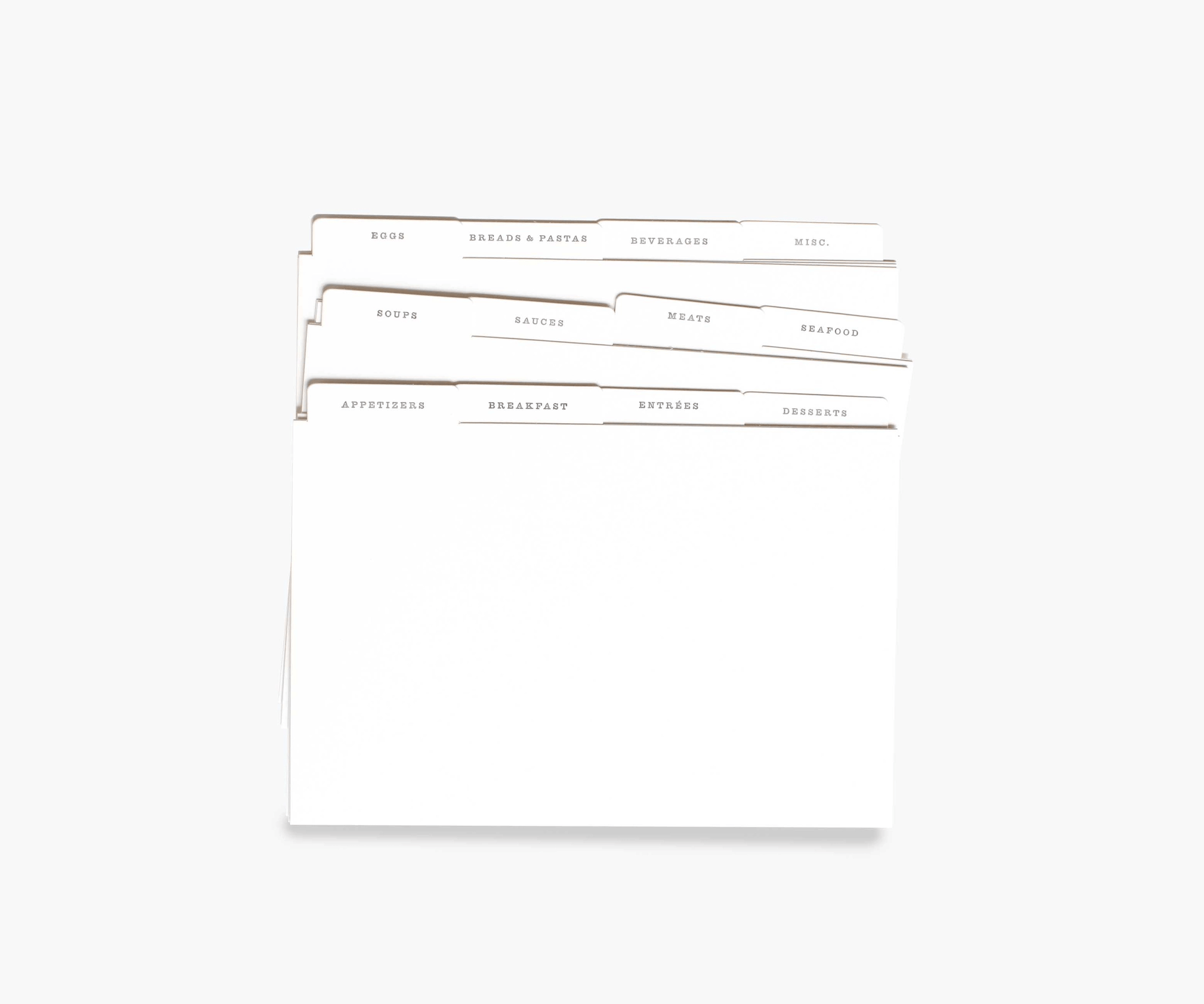Rifle Paper Accessori La Box delle Ricette Summer