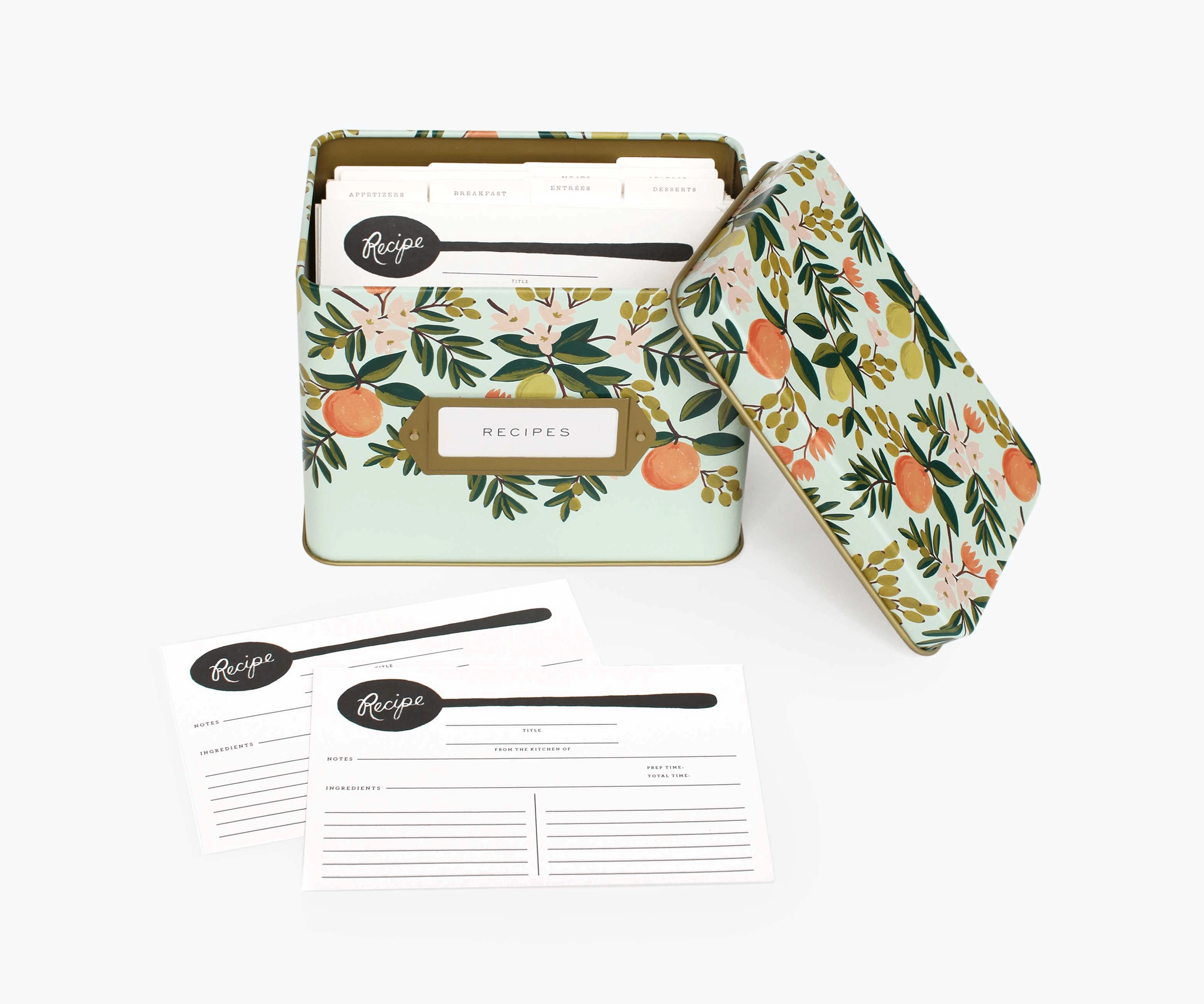 Rifle Paper Accessori La Box delle Ricette Summer