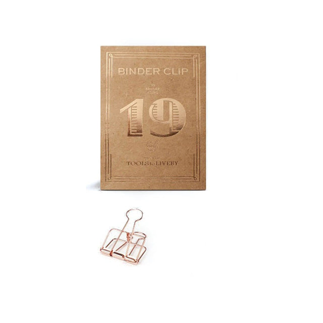 Tools To Liveby Accessori Paper Clip Rose Gold 19mm