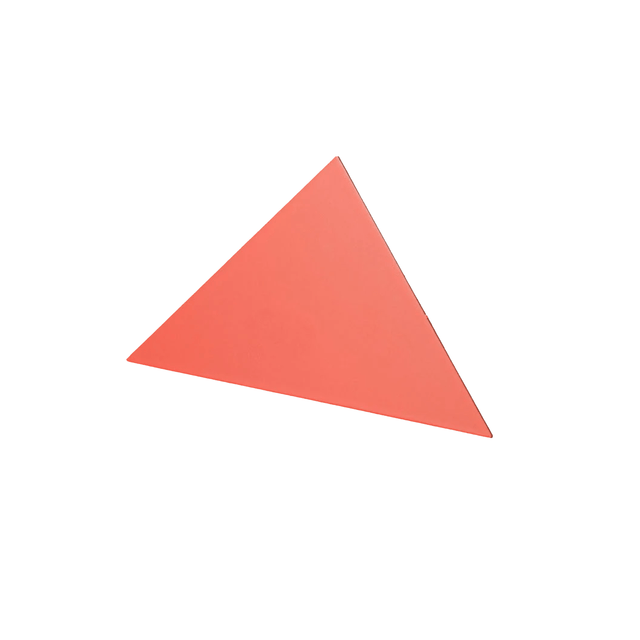 Block Design Accessori per la scrivania Geometric Photo Clip Red