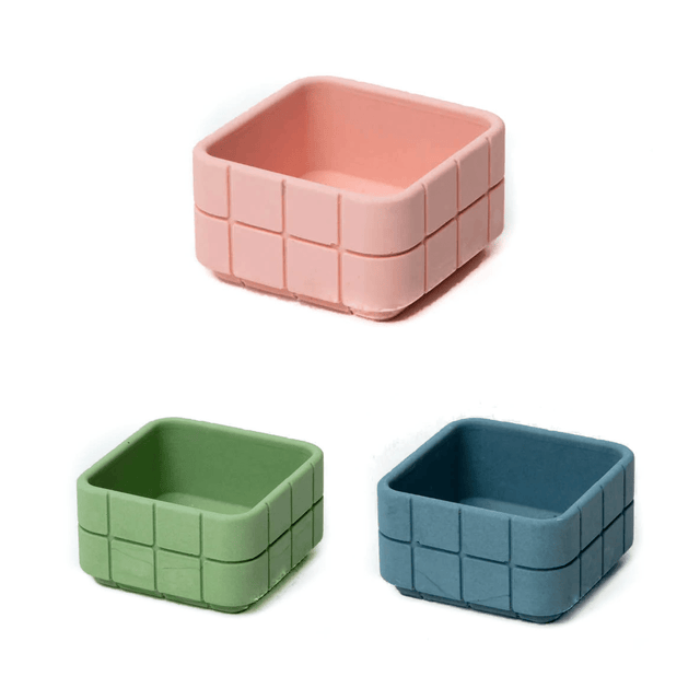Block Design Accessori per la scrivania Tile - Square Pot