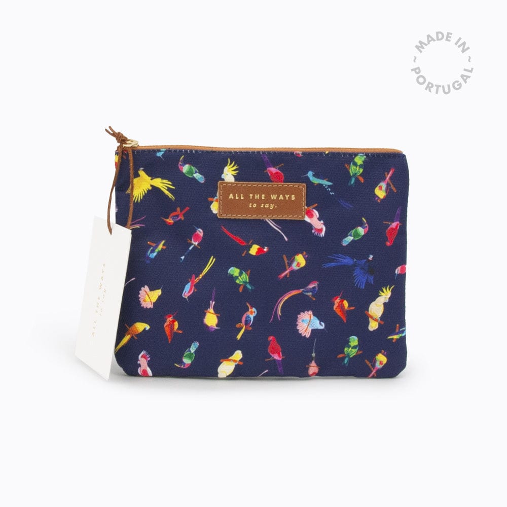 All The Way To Say Accessori Pochette Neon Birds