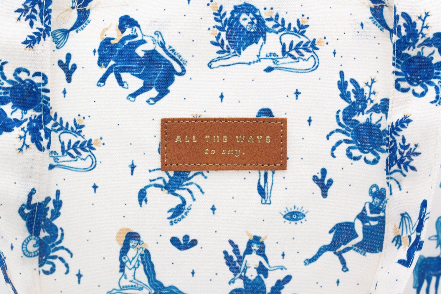 All The Way To Say Accessori Tote Bag Astro