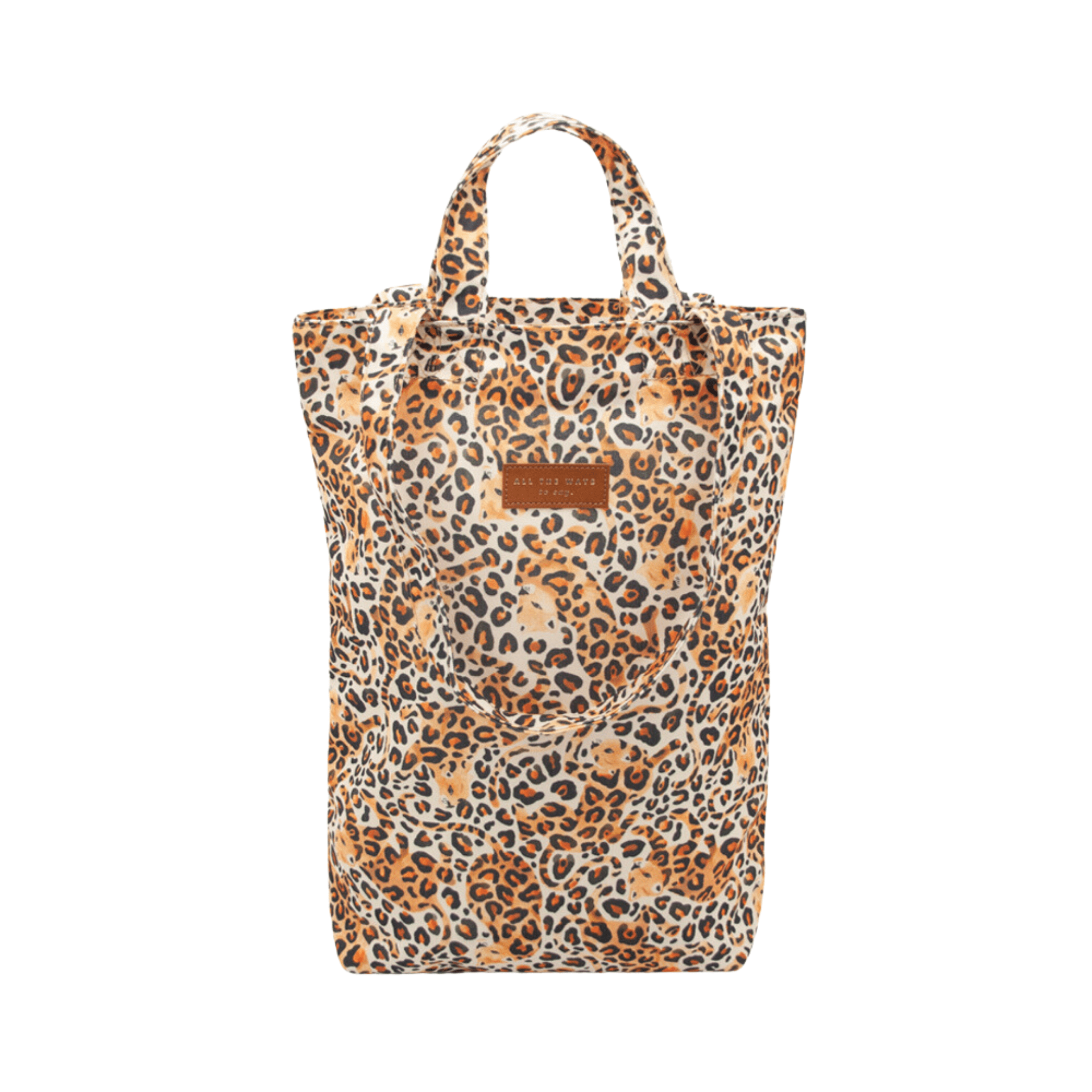 All The Way To Say Accessori Tote Bag Leopard