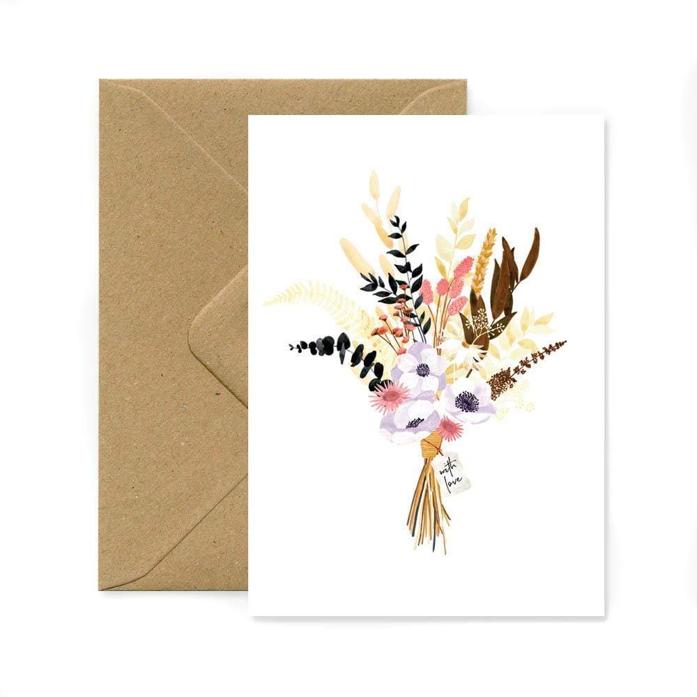 All The Way To Say Biglietto Biglietto Bouquet with Love