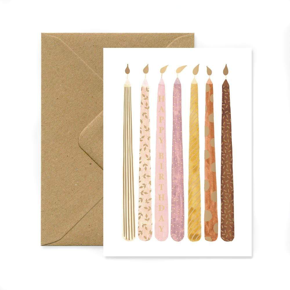 All The Way To Say Biglietto Biglietto Gold Candles