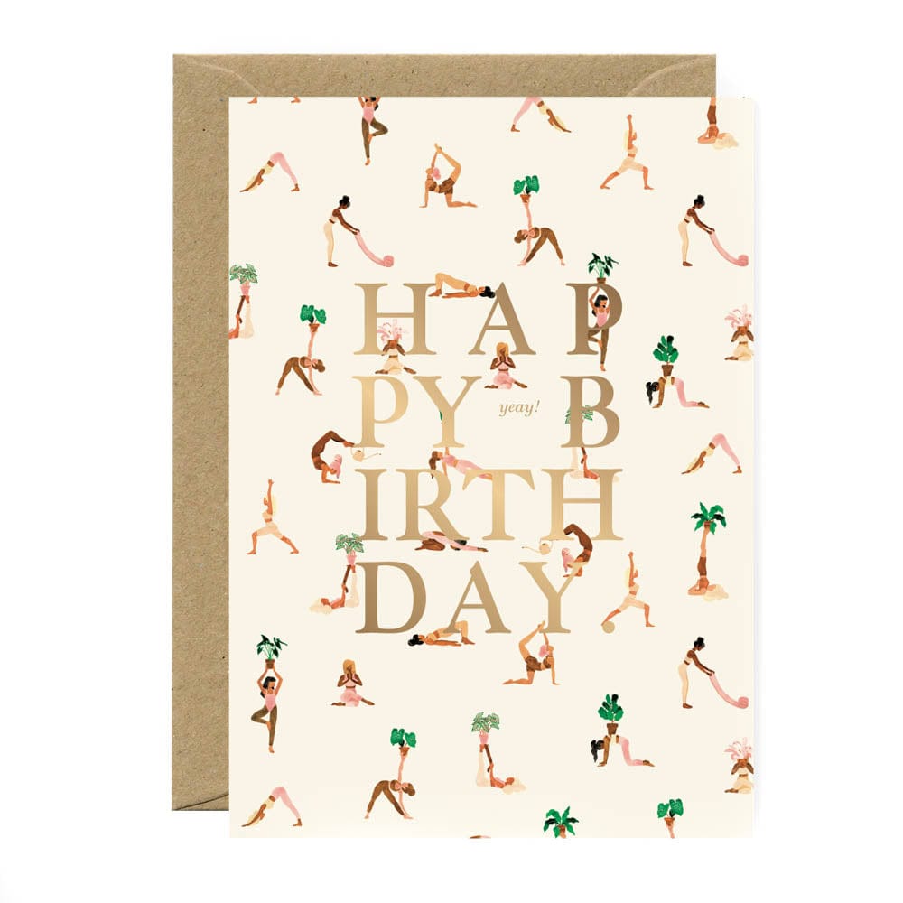 All The Way To Say Biglietto Biglietto Happy Birthday Yoga