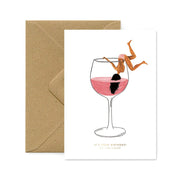 All The Way To Say Biglietto Biglietto Just a Drink - Happy Birthday