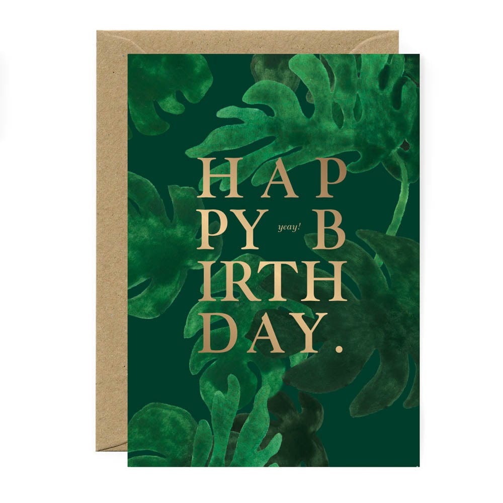 All The Way To Say Biglietto Biglietto Monstera