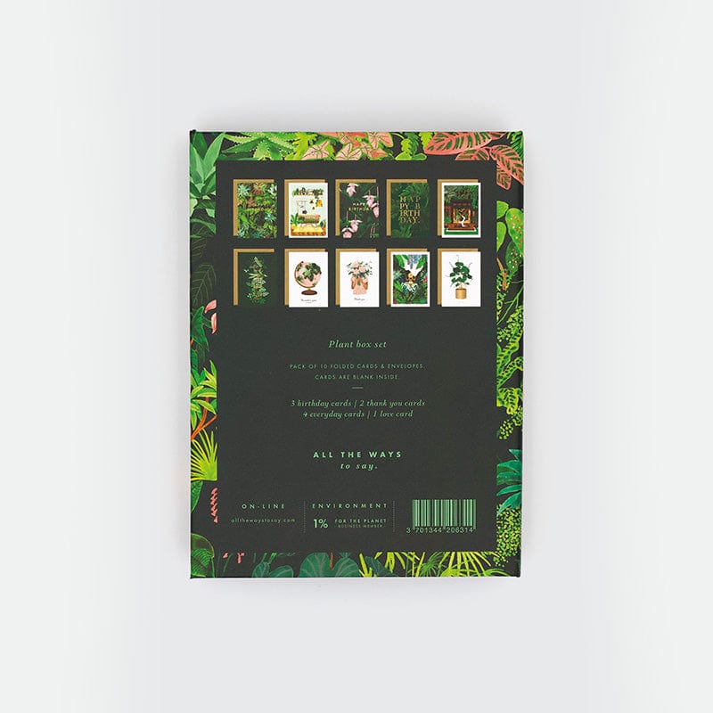 All The Way To Say Biglietto Box Biglietti Plants - 10 biglietti