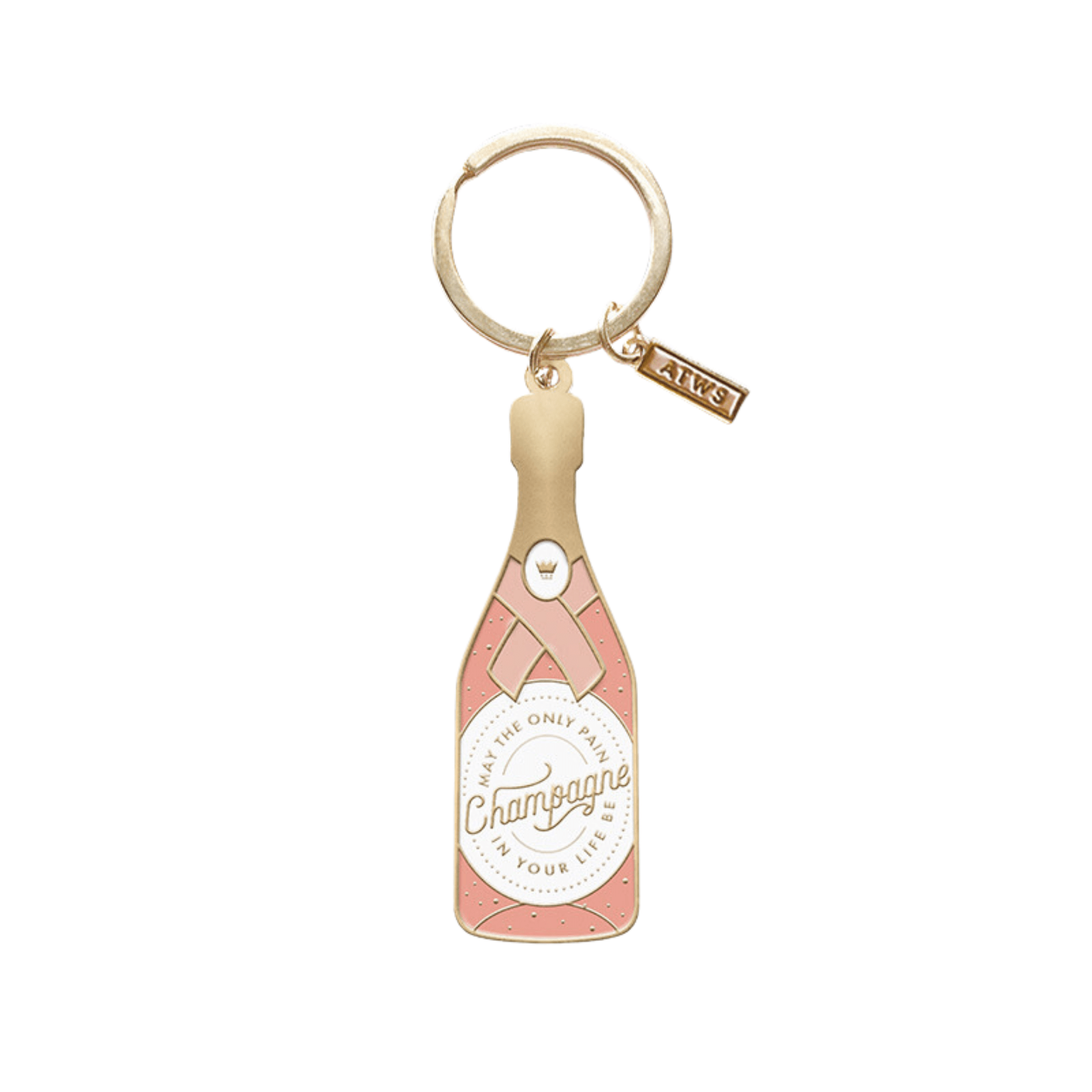 All The Way To Say Bijoux Portachiavi Champagne