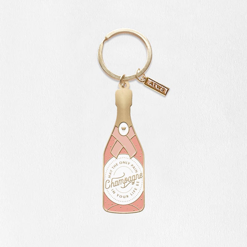 All The Way To Say Bijoux Portachiavi Champagne