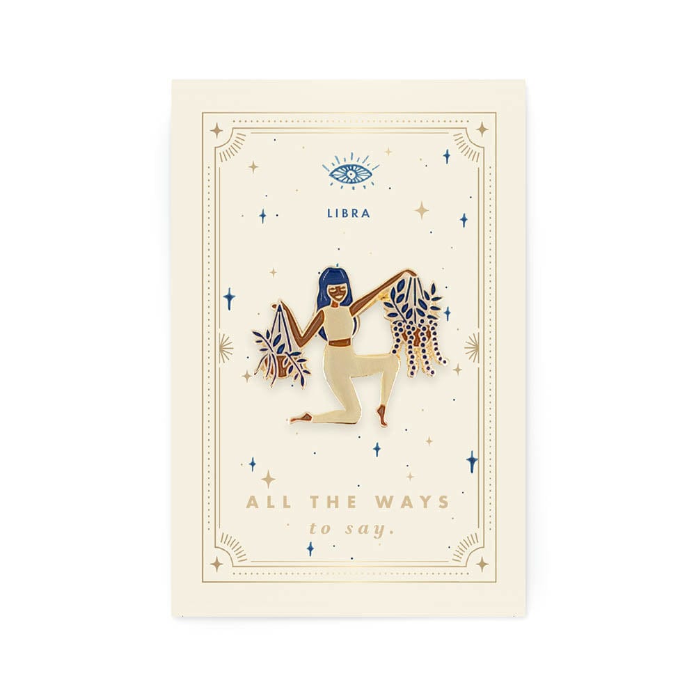 All The Way To Say Bijoux Spilla Zodiaco - Bilancia