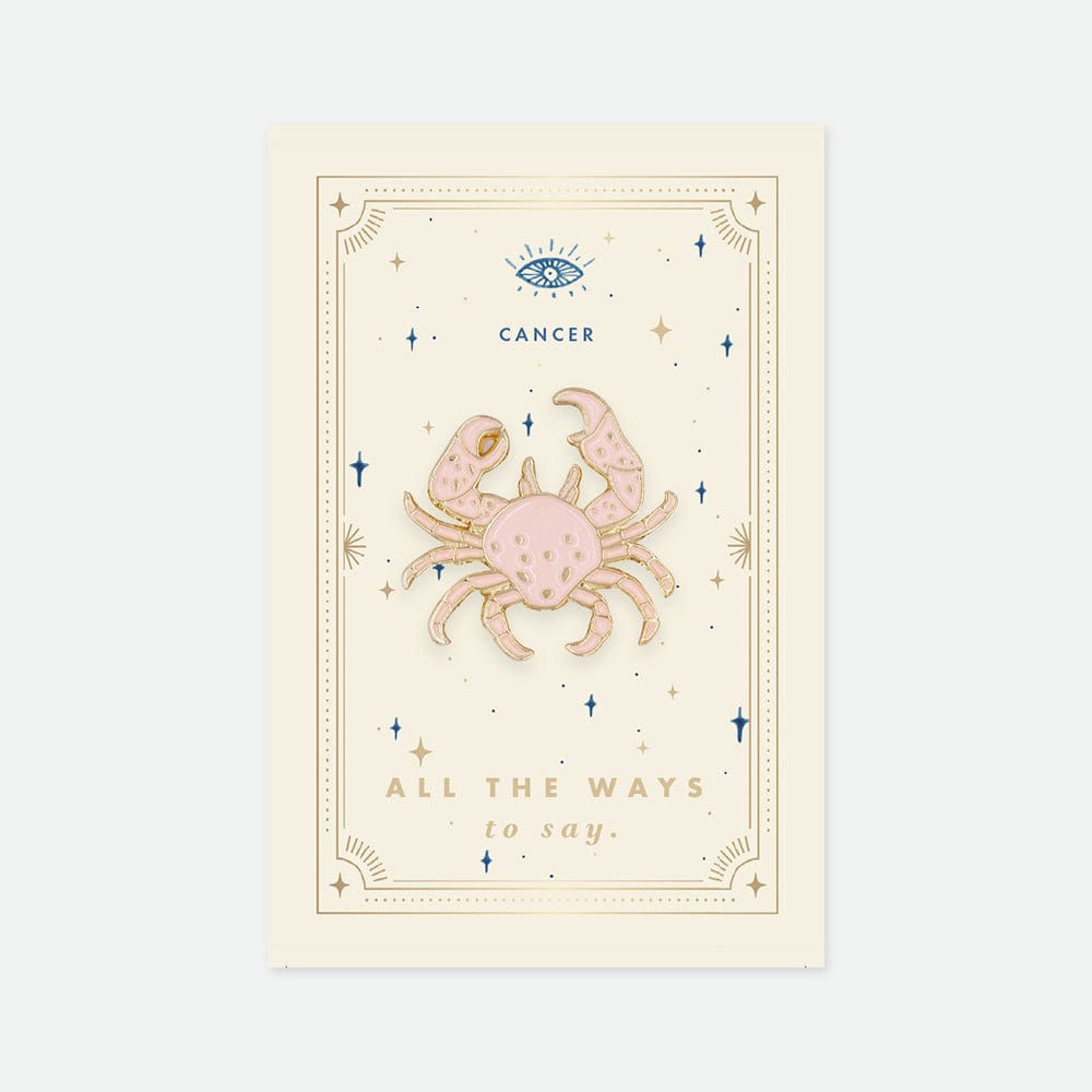 All The Way To Say Bijoux Spilla Zodiaco - Cancro