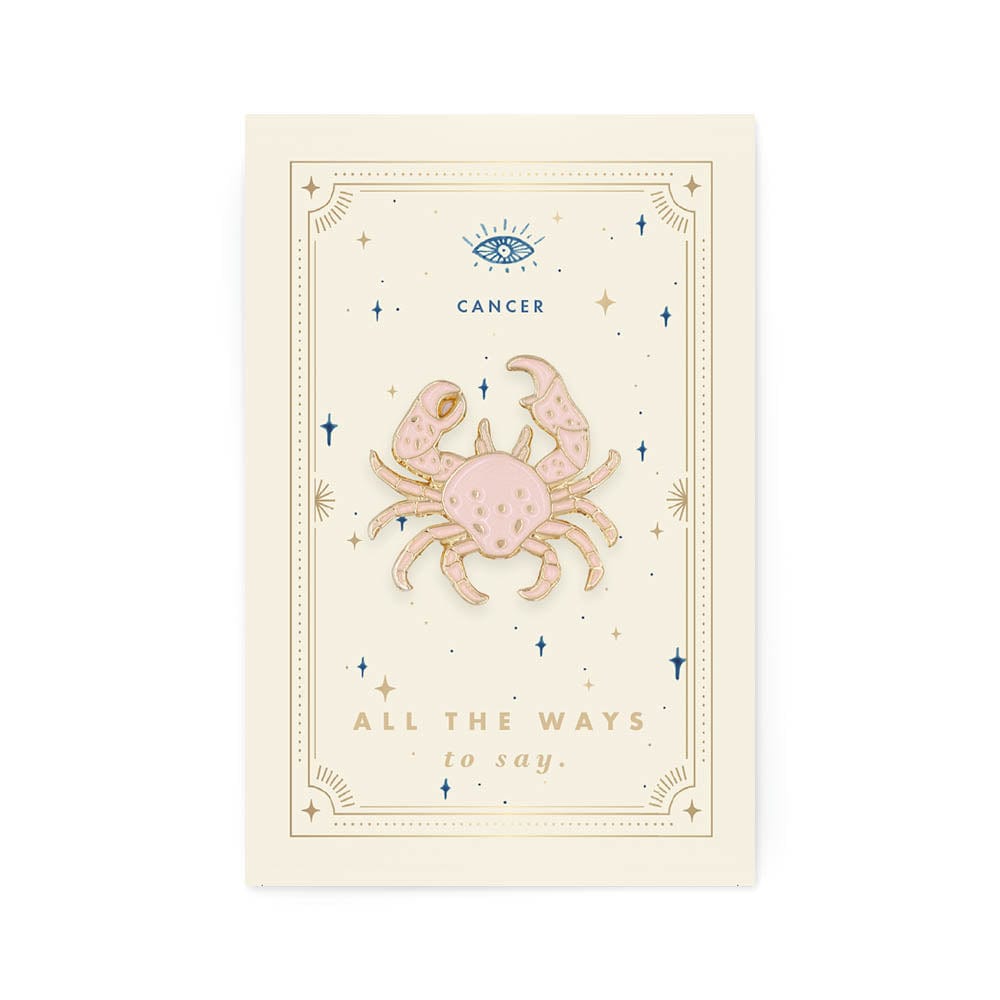 All The Way To Say Bijoux Spilla Zodiaco - Cancro