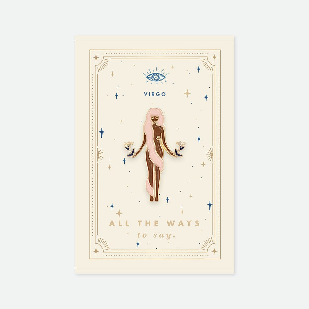 All The Way To Say Bijoux Spilla Zodiaco - Vergine