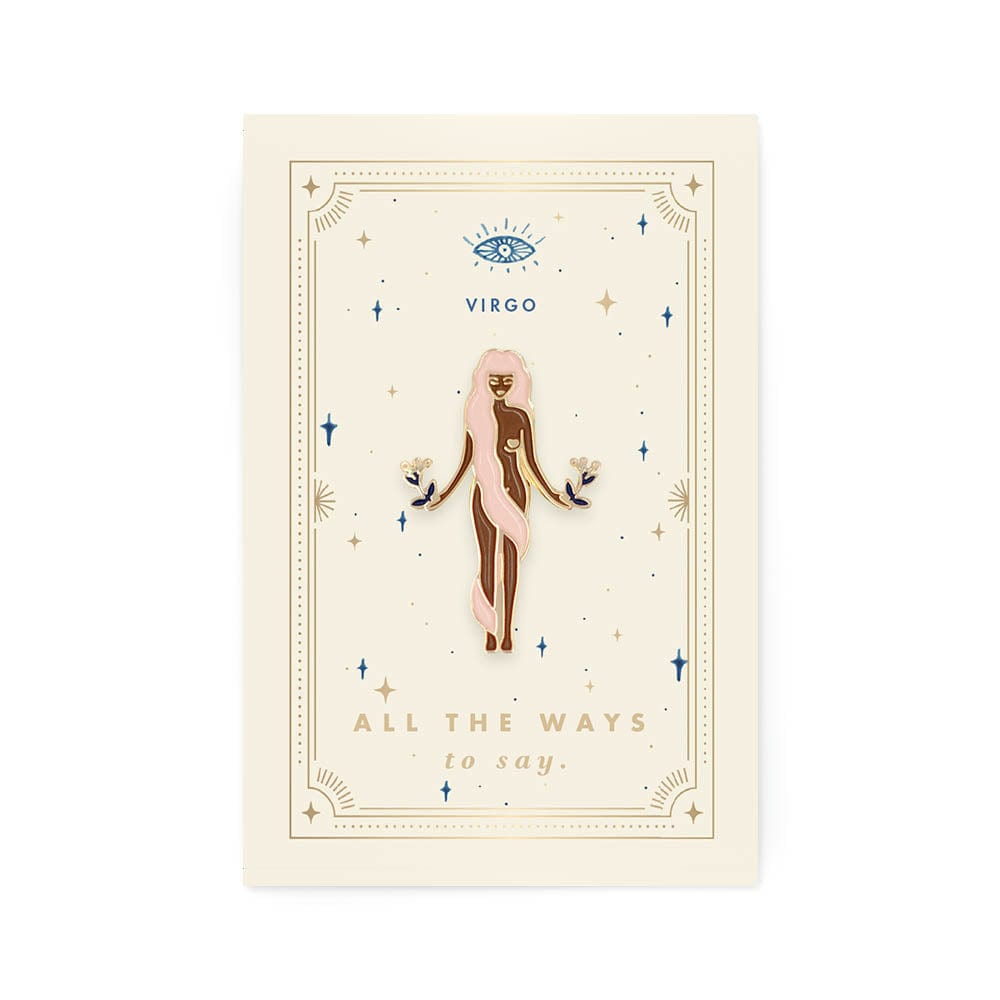 All The Way To Say Bijoux Spilla Zodiaco - Vergine