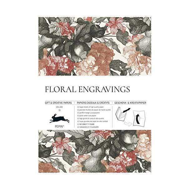 Pepin Press Carta regalo Carta regalo - Book Floral Engravings