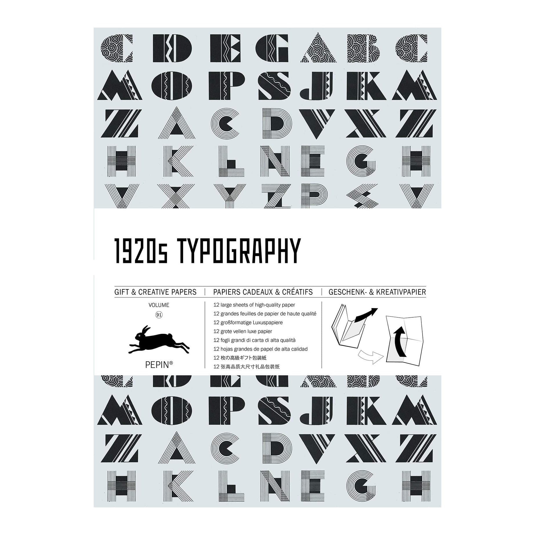 Pepin Press Carta regalo Carta regalo - Book Tipography