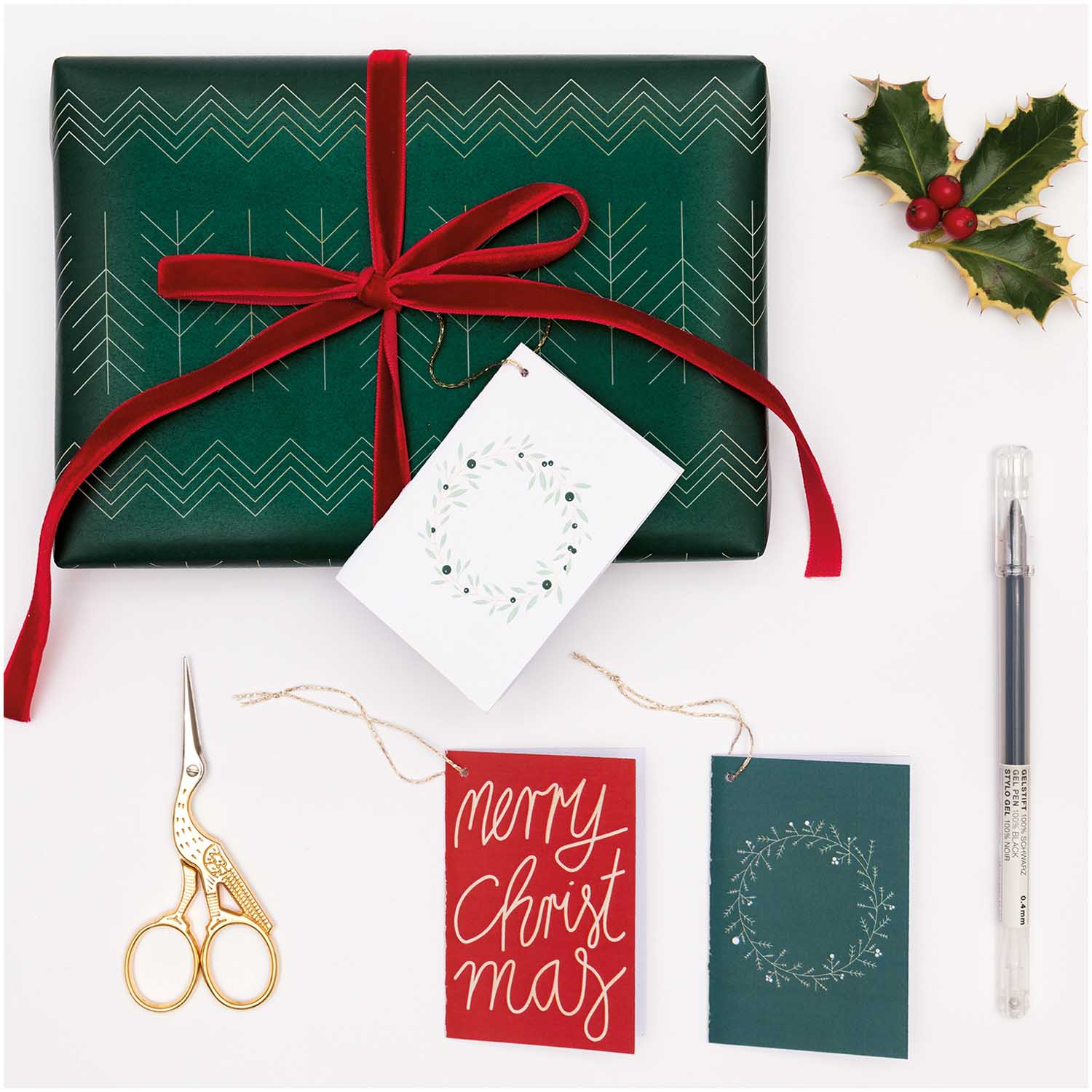 Rico Design Carta regalo Tag Regalo Christmas