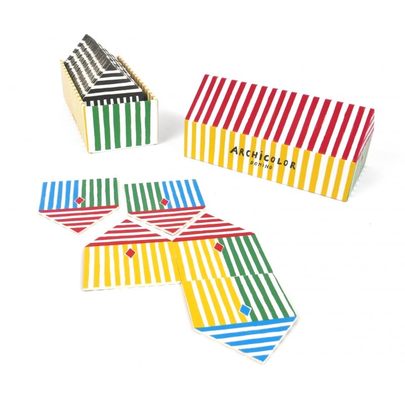 Cinqpoints Carte da gioco Domino Archicolor