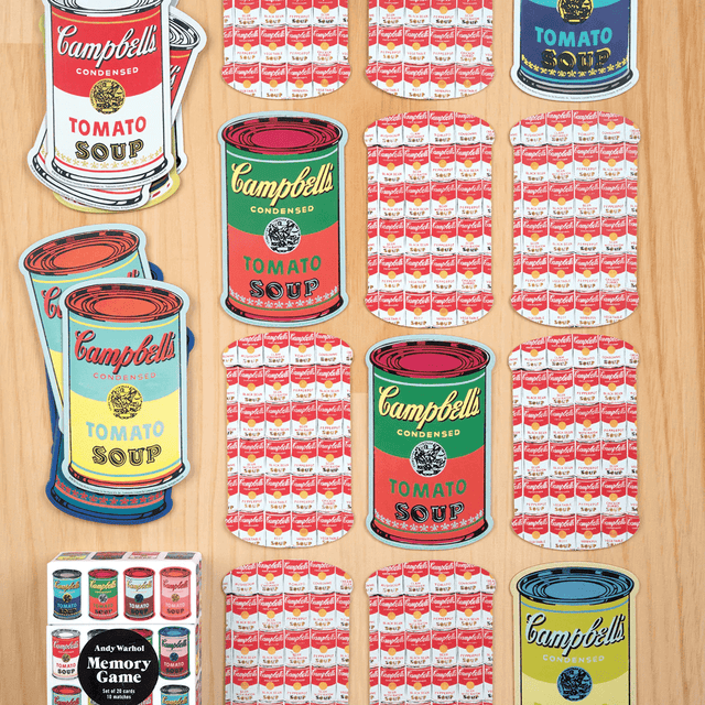 SayPaper Carte da Gioco Memory Game Andy Warhol