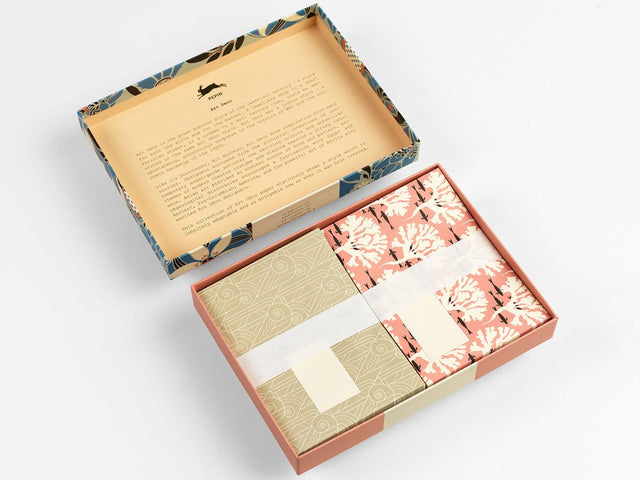 Pepin Press Carte da lettere Correspondence Set - Art Deco