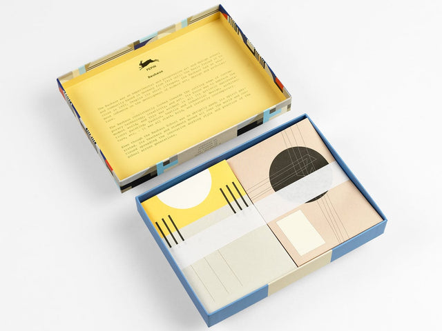 Pepin Press Carte da lettere Correspondence Set - Bauhaus